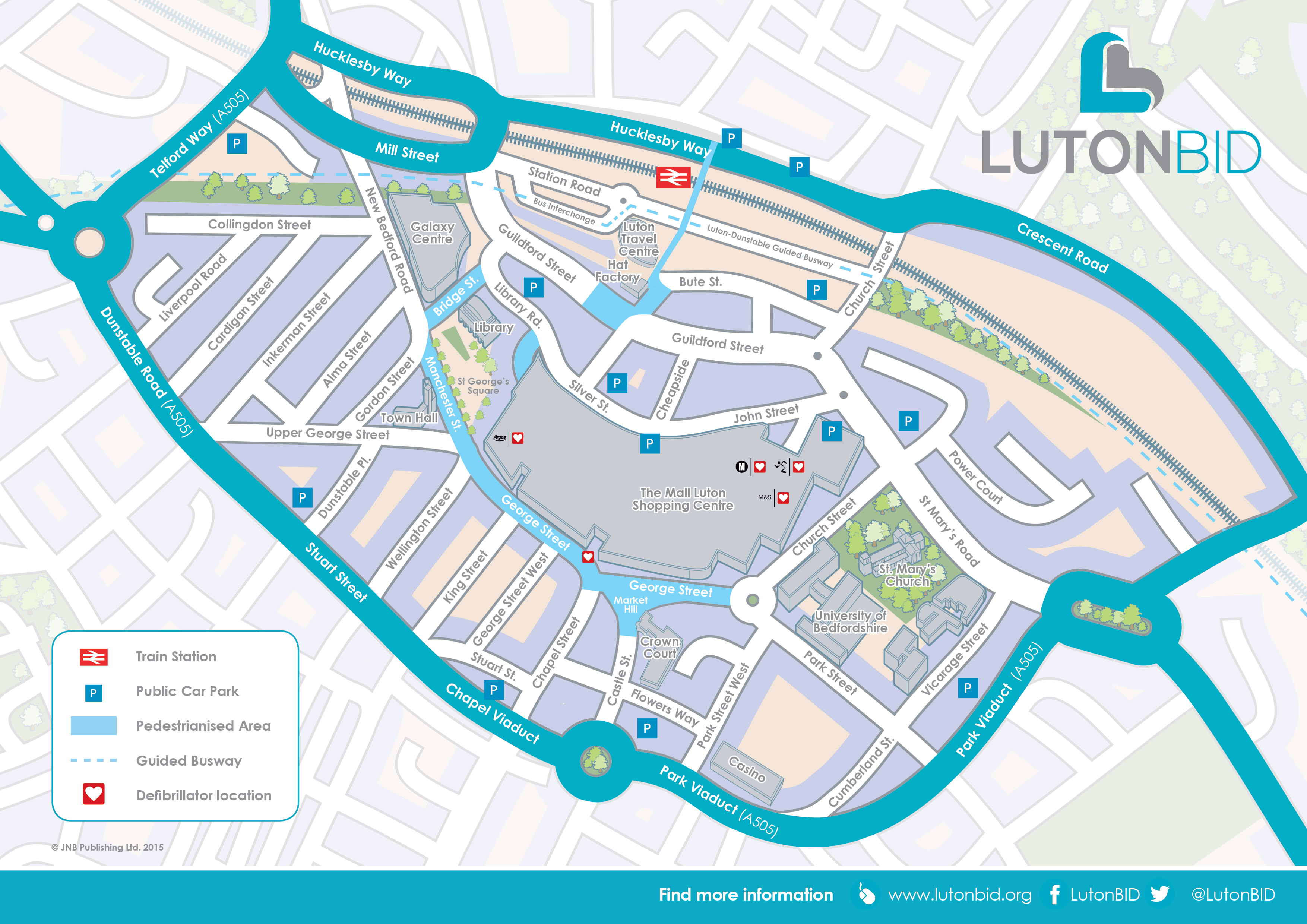 Luton Mall Map