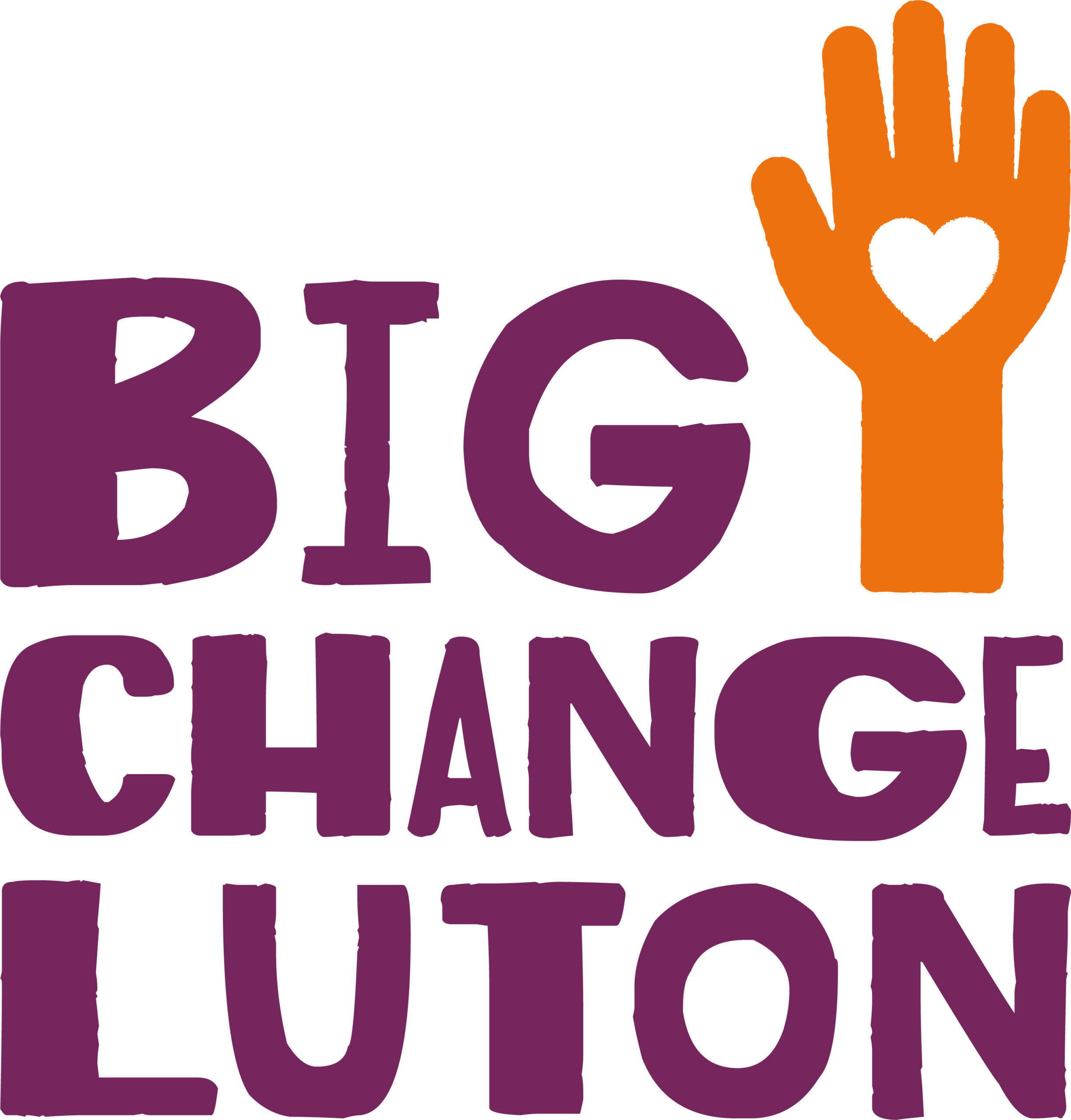 The logo of the Big Change Luton Campaign